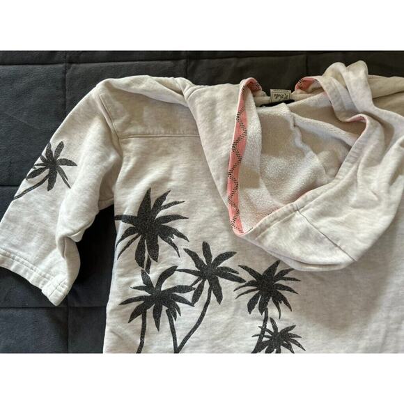 Scotch Soda Girls Sweatshirt Hula Palm Trees Size 8 - Picture 5 of 9